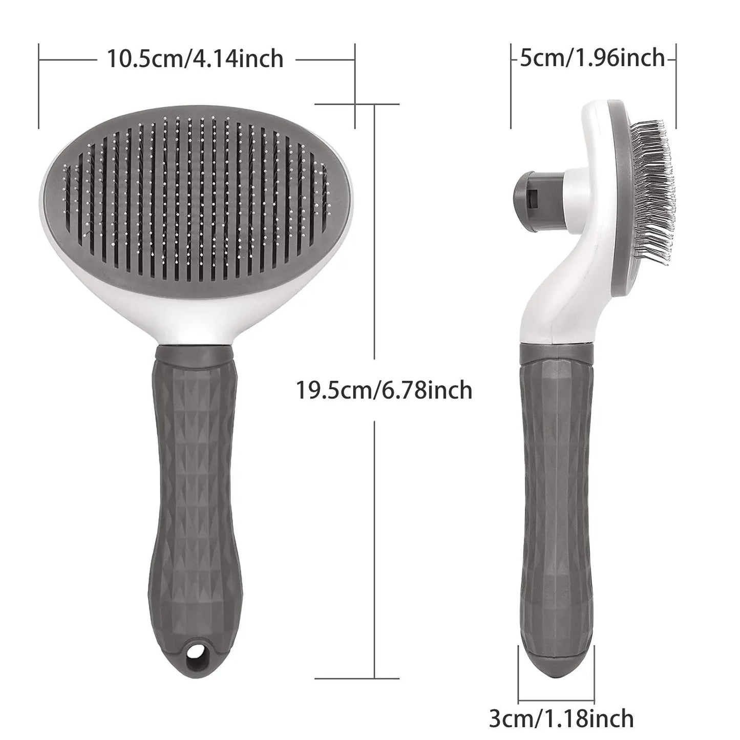 Brosse pour poil de chien et chat - Nettoyage Ultra Simple